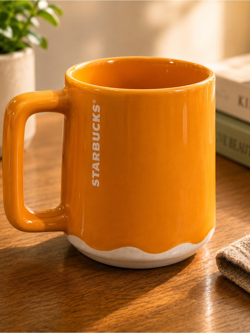 Starbucks Vibrant Orange Mug 14 fl oz.
